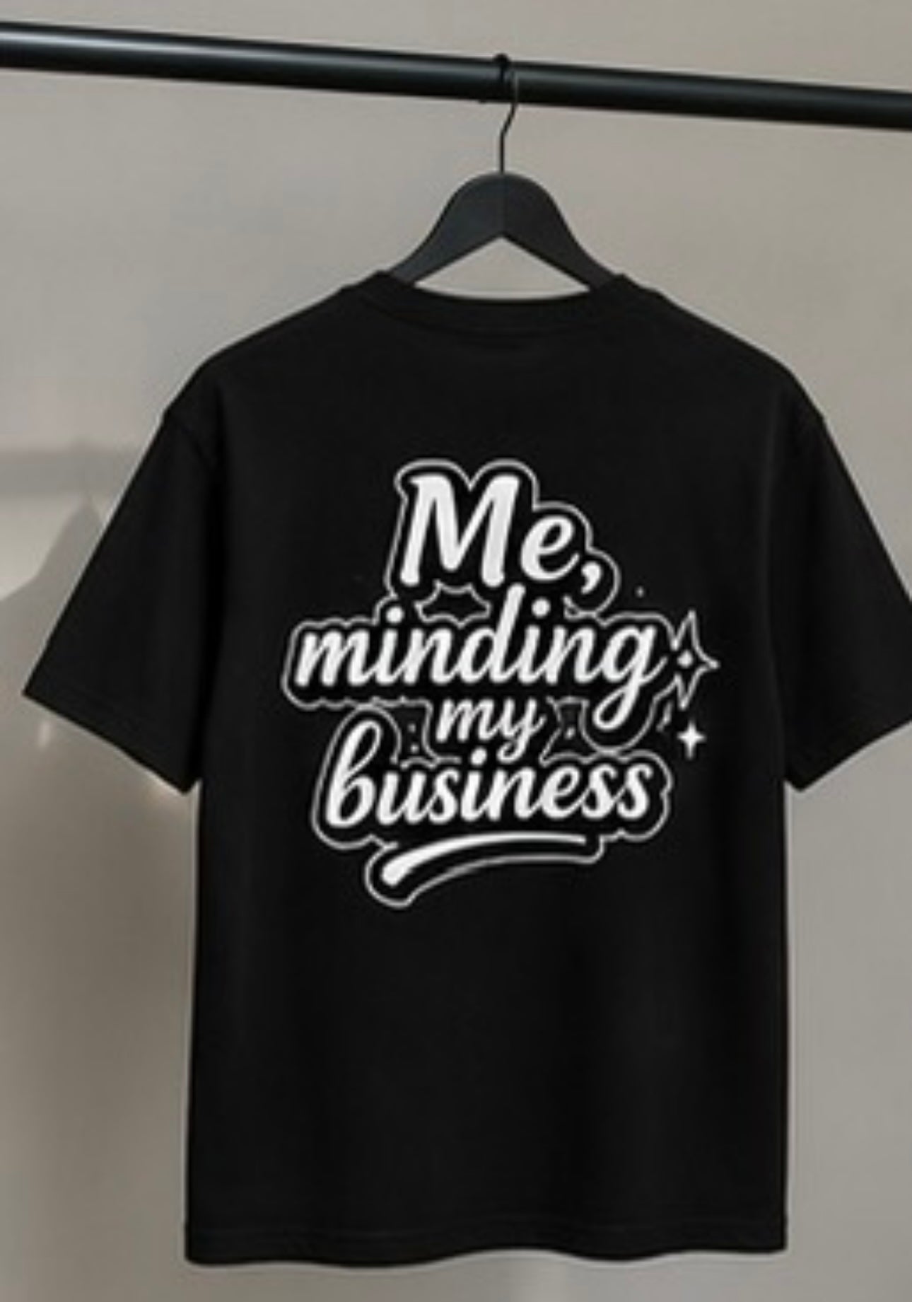 Me, Minding My Business – Unisex Oversized T-Shirt