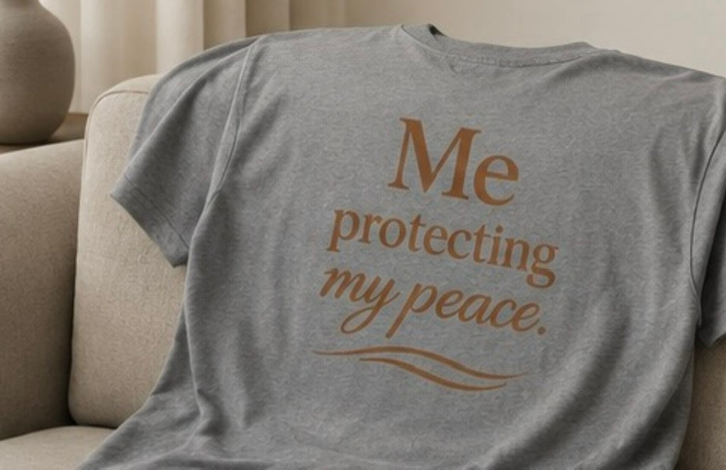 Me, Protecting My Peace – Unisex Oversized T-Shirt